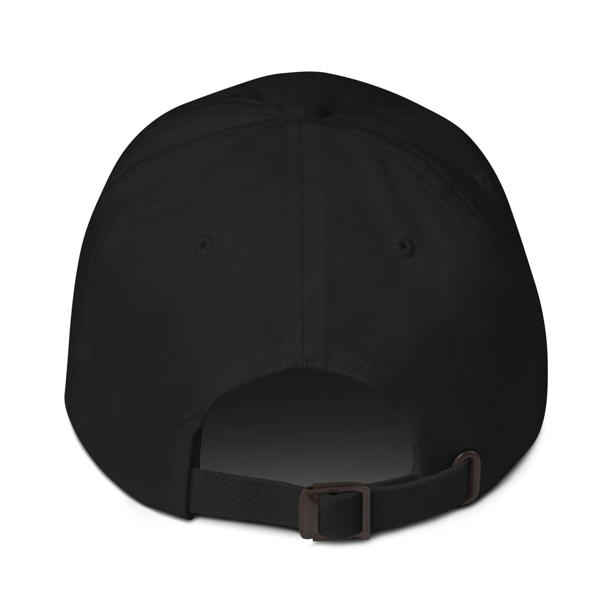 Black Muthafuckin Freak embroidered cap with adjustable strap, back view