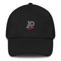 Black APBoo embroidered cap, front view